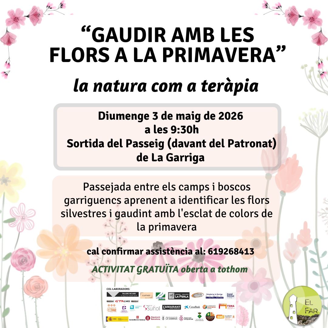 La natura com a ter&agrave;pia: 