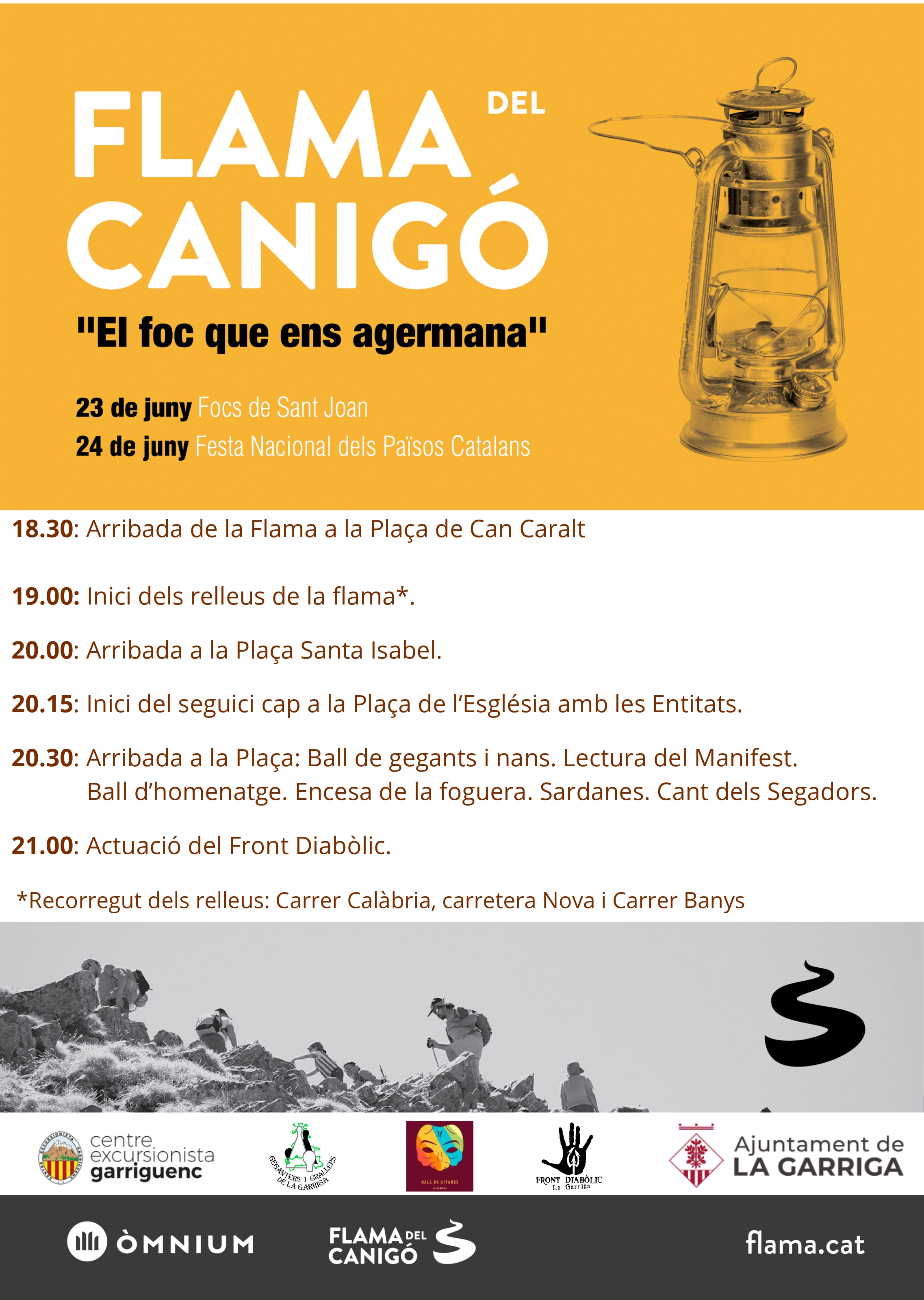 Flama del Canig&oacute;