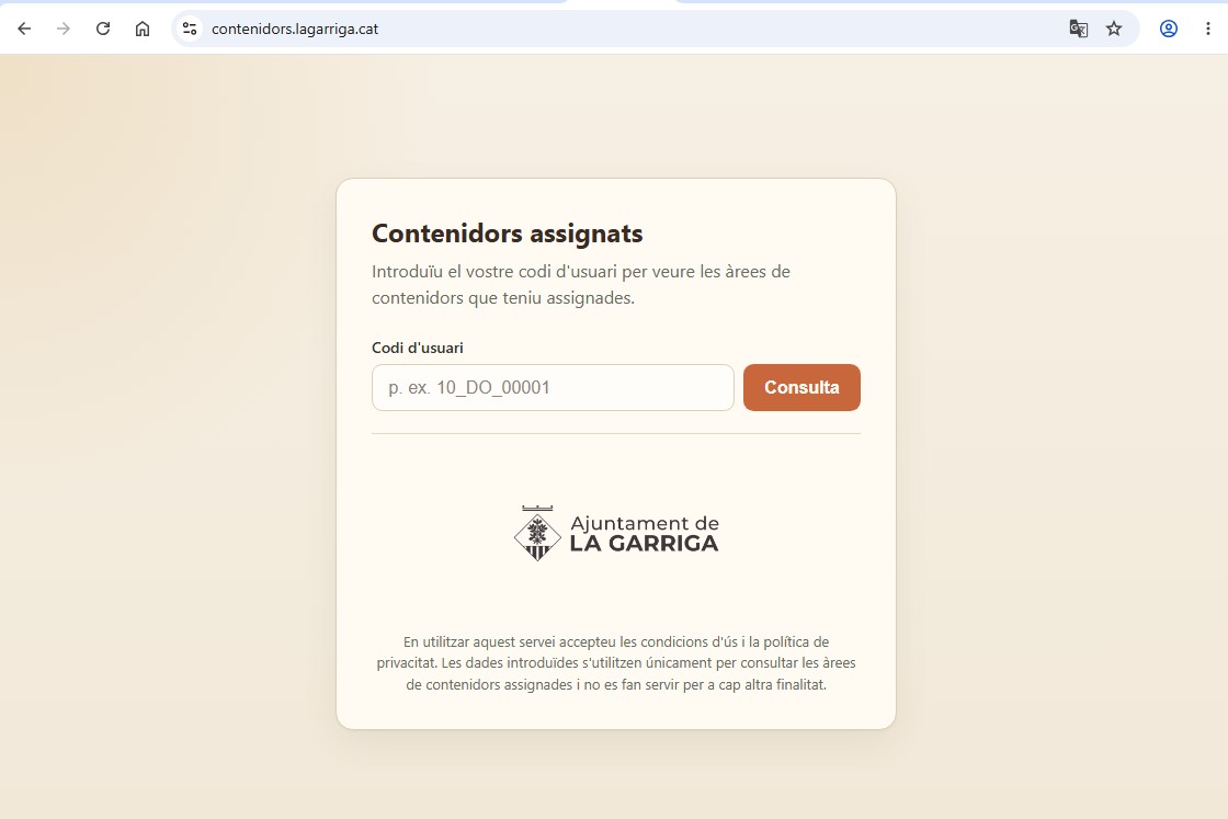 A quins contenidors he d'anar?
