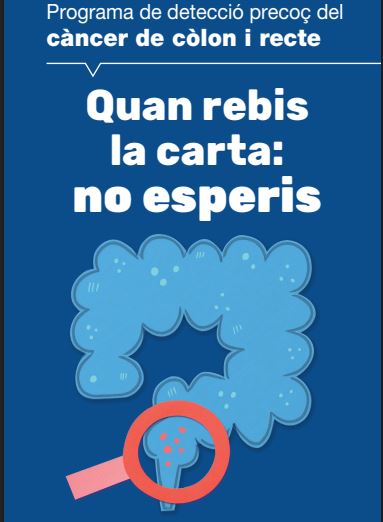 Cartes pel programa de Detecci&oacute; Preco&ccedil; de C&agrave;ncer de C&ograve;lon i Recte