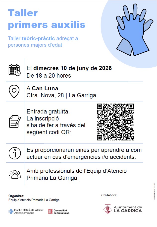 Taller de primers auxilis