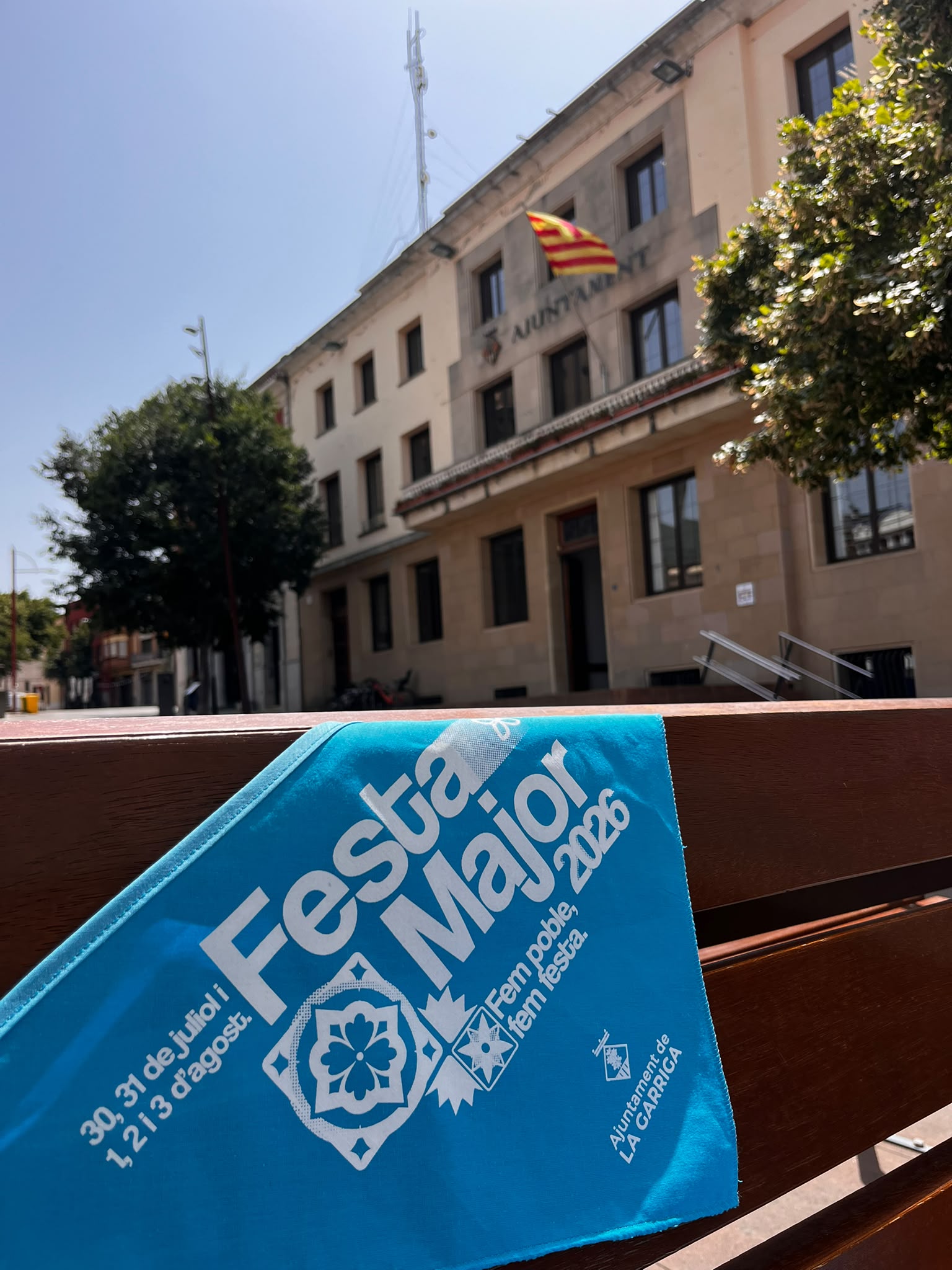 Feu-vos amb el vostre mocador de Festa Major!