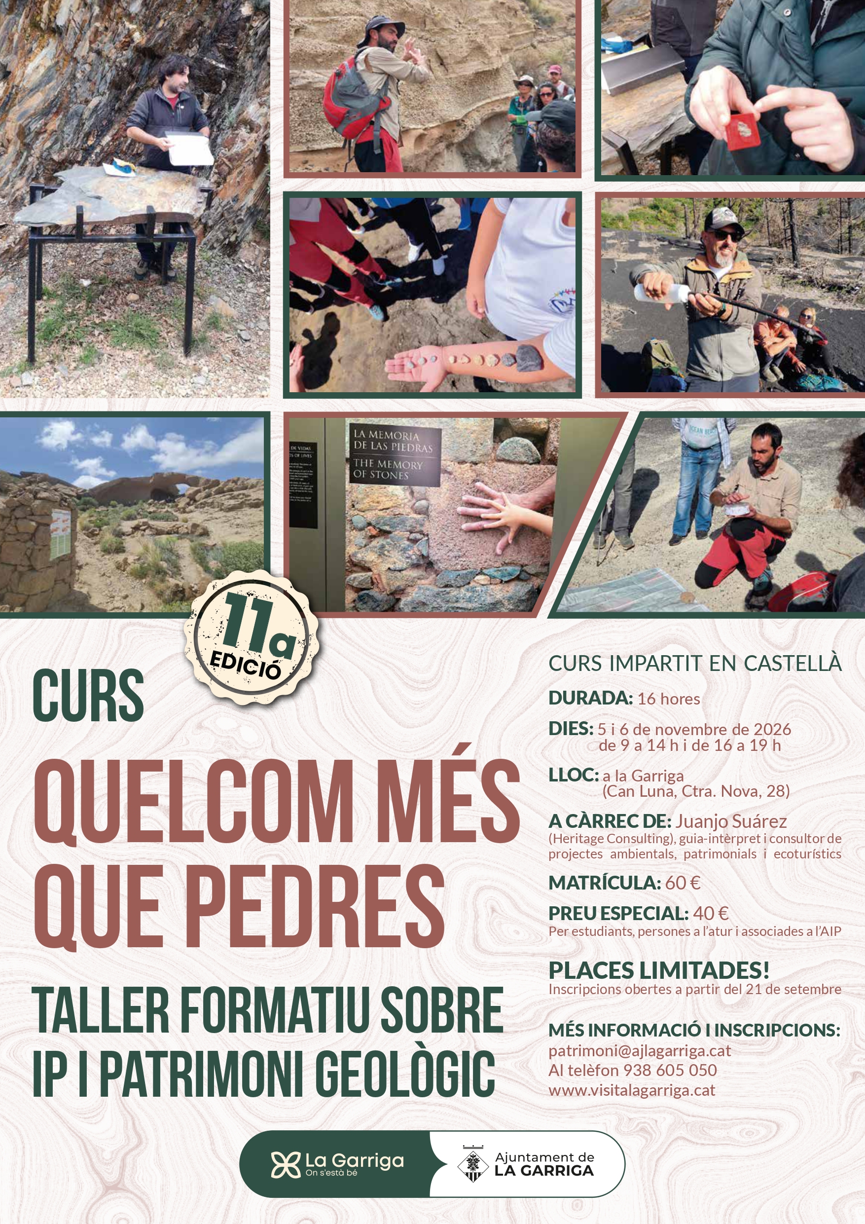 Curs d'Interpretaci&oacute; del Patrimoni Geol&ograve;gic