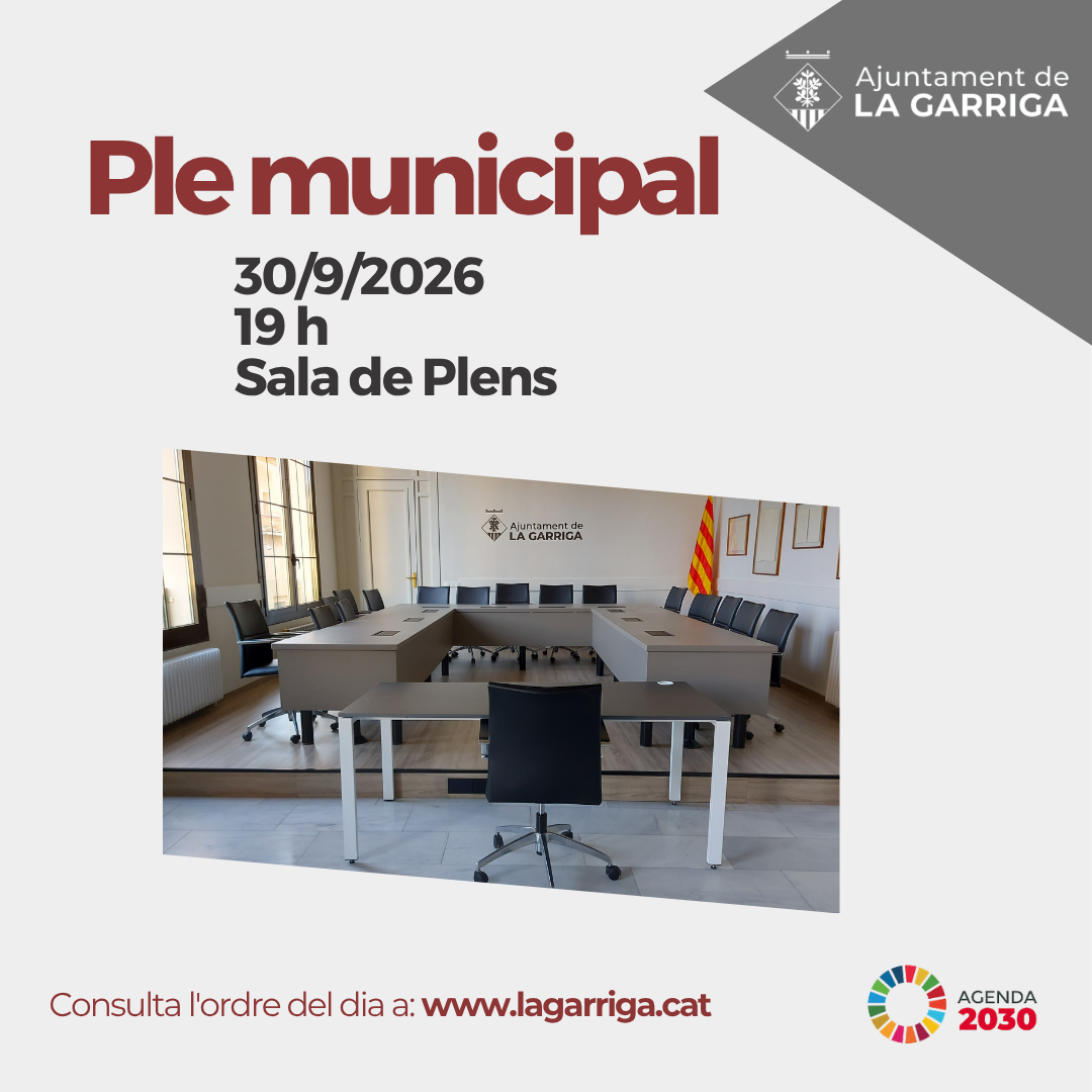 Ple del mes de setembre