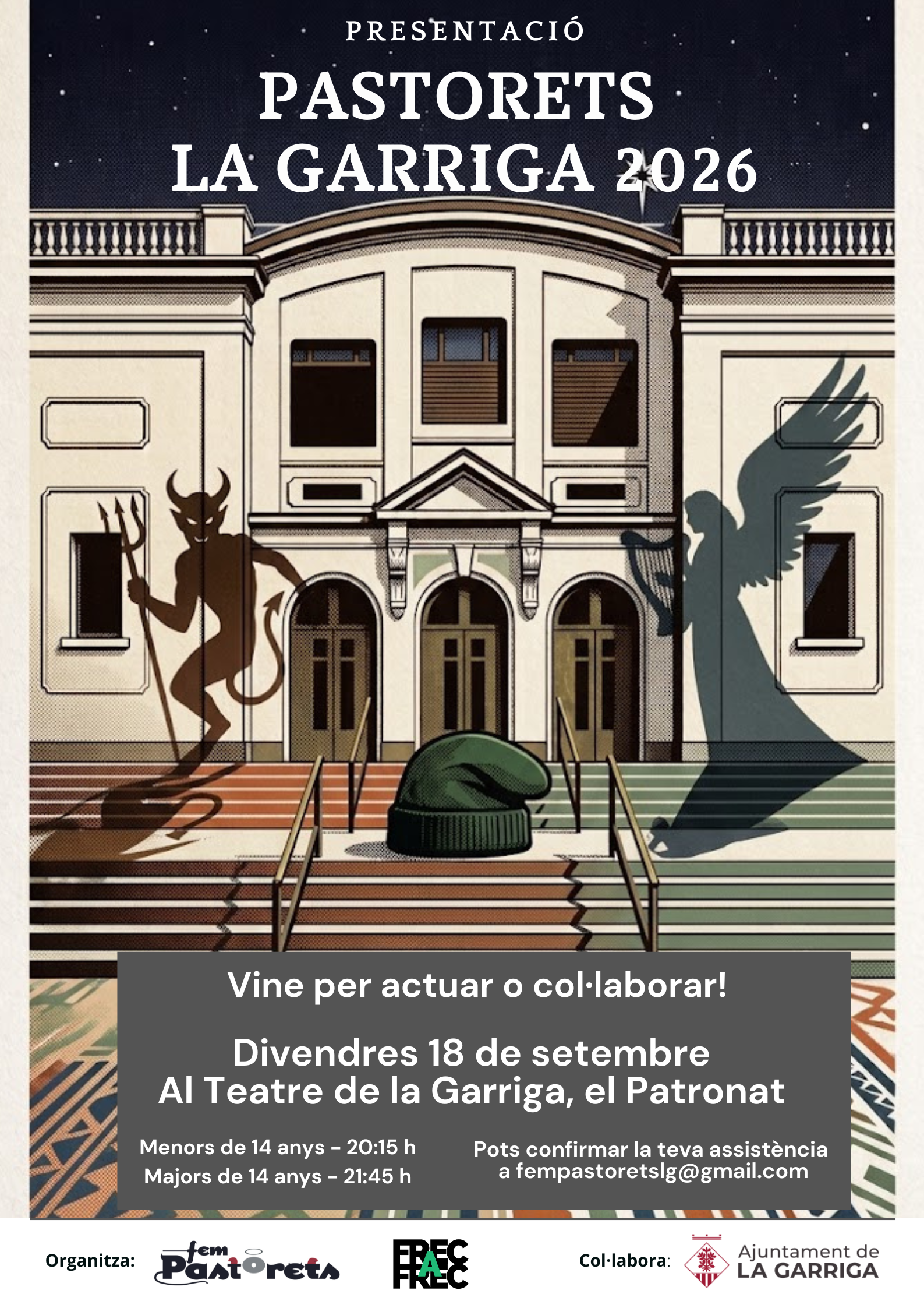 C&agrave;sting per participar als Pastorets