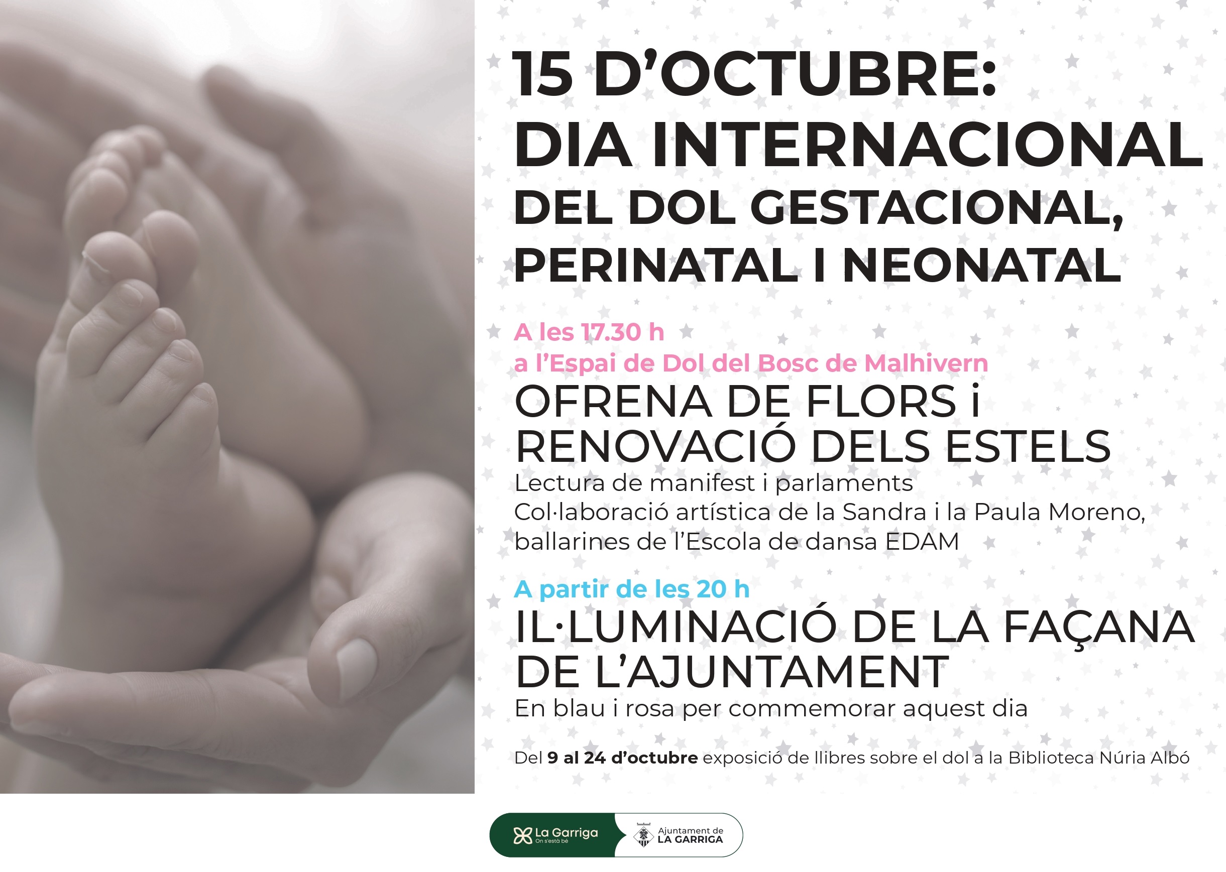 Commemoraci&oacute; del Dia Internacional del Dol Gestacional, Perinatal i Neonatal