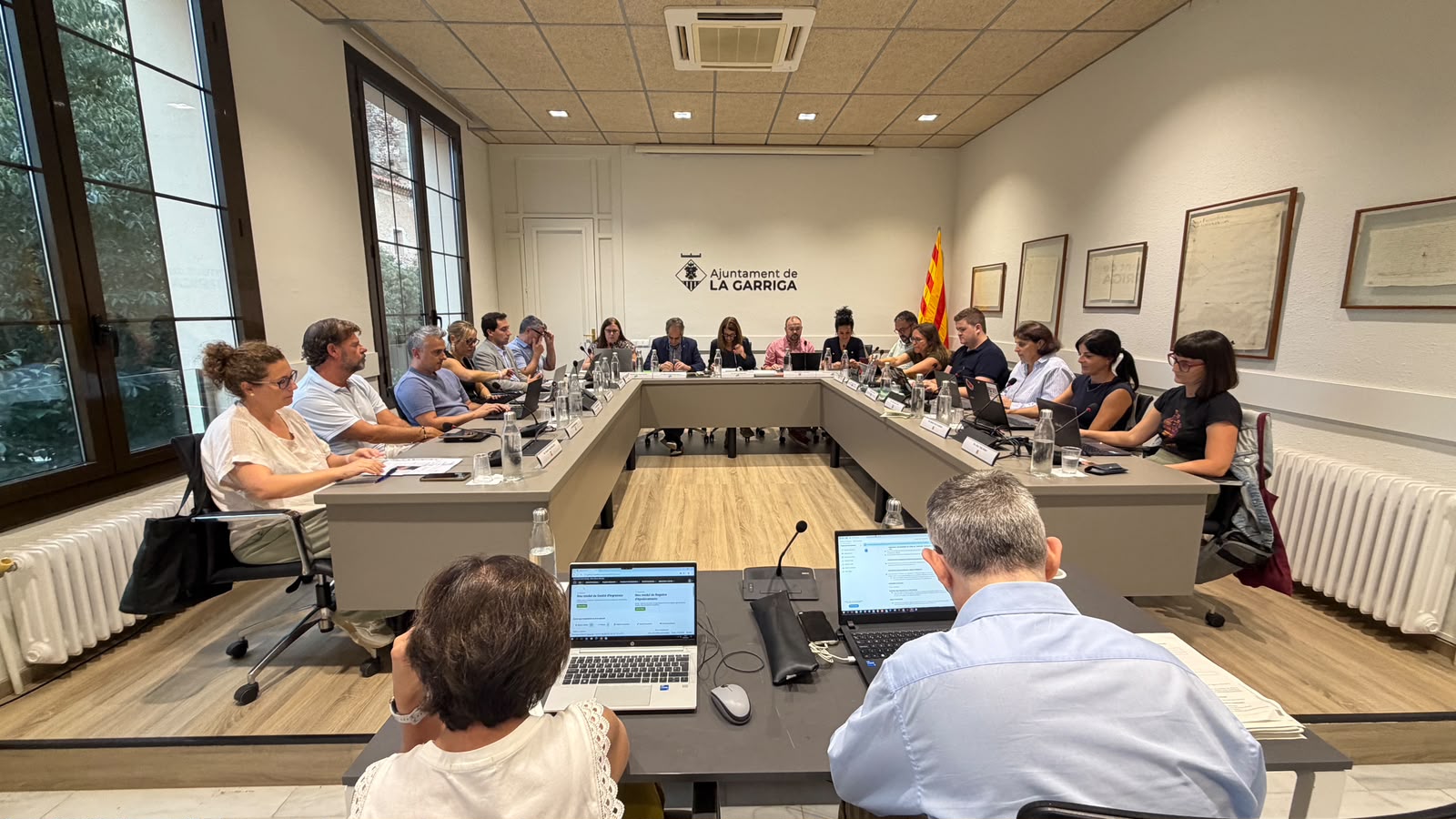 Inici del curs pol&iacute;tic amb el ple de setembre