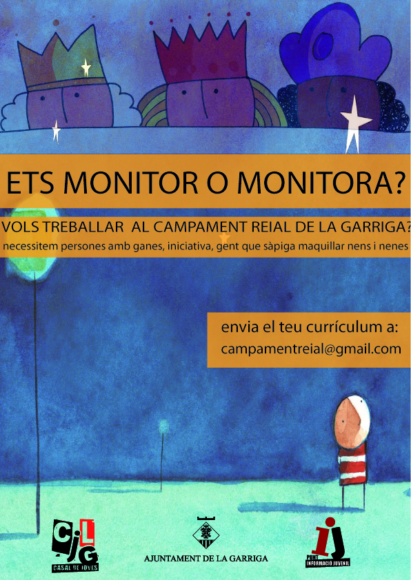 El Campament Reial de la Garriga busca monitors