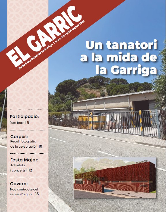 Ja disponible en línia el Garric de juliol i agost