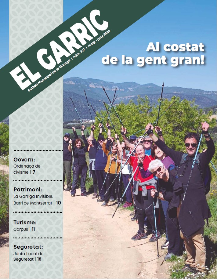 Ja disponible en l&iacute;nia El Garric de maig i juny