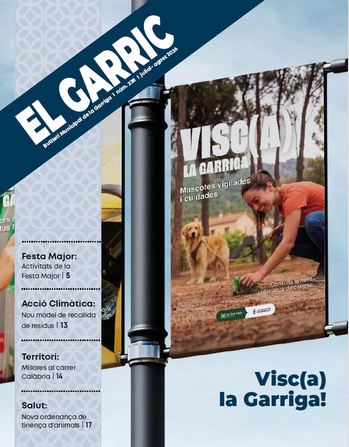 El Garric de juliol i agost, en l&iacute;nia
