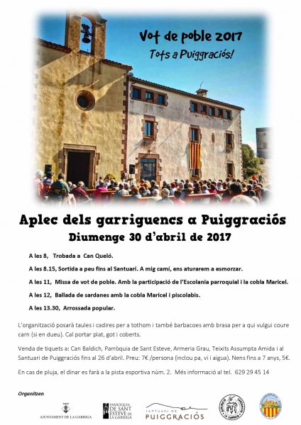 Novetats a l'Aplec de Puiggtraciós