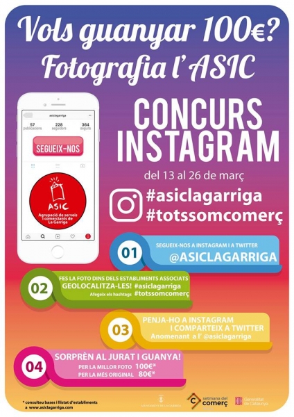 L'ASIC organitza un concurs a Instagram