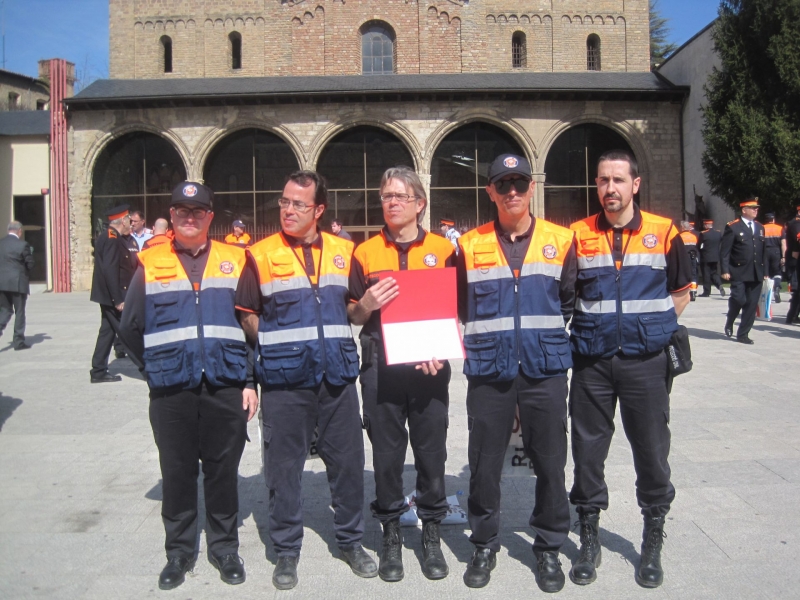 Reconeixement a Protecció Civil