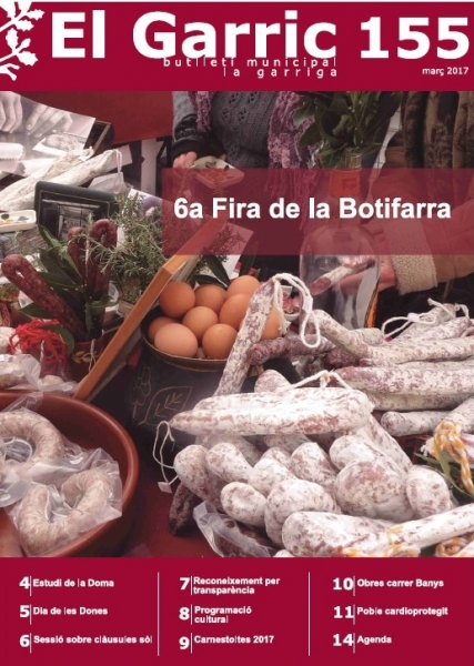 La 6a Fira de la Botifarra, portada d'El Garric Escoltar