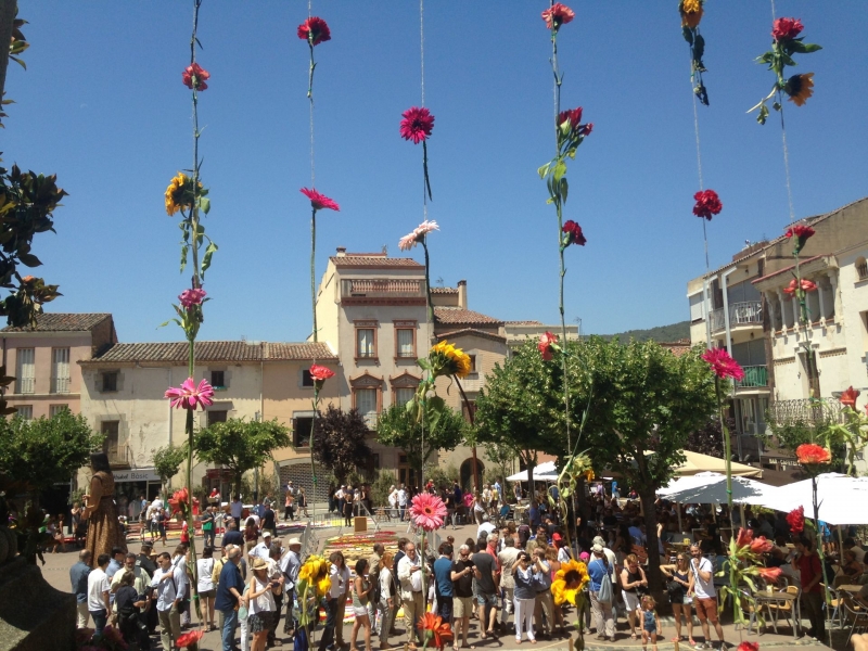 Plaça de l'Església al Corpus 2017 