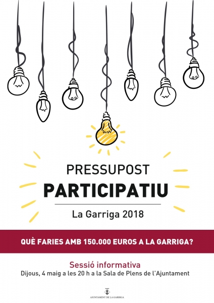 Tret de sortida dels pressupostos participatius