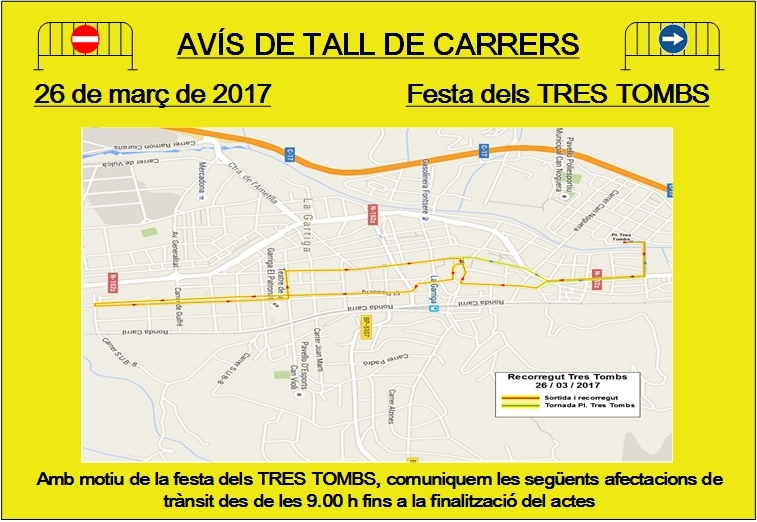 Festa dels Tres Tombs 2017