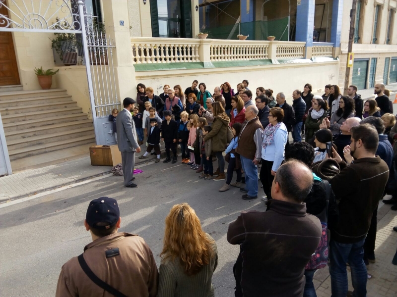 Visita teatralitzada sobre les persones refugiades