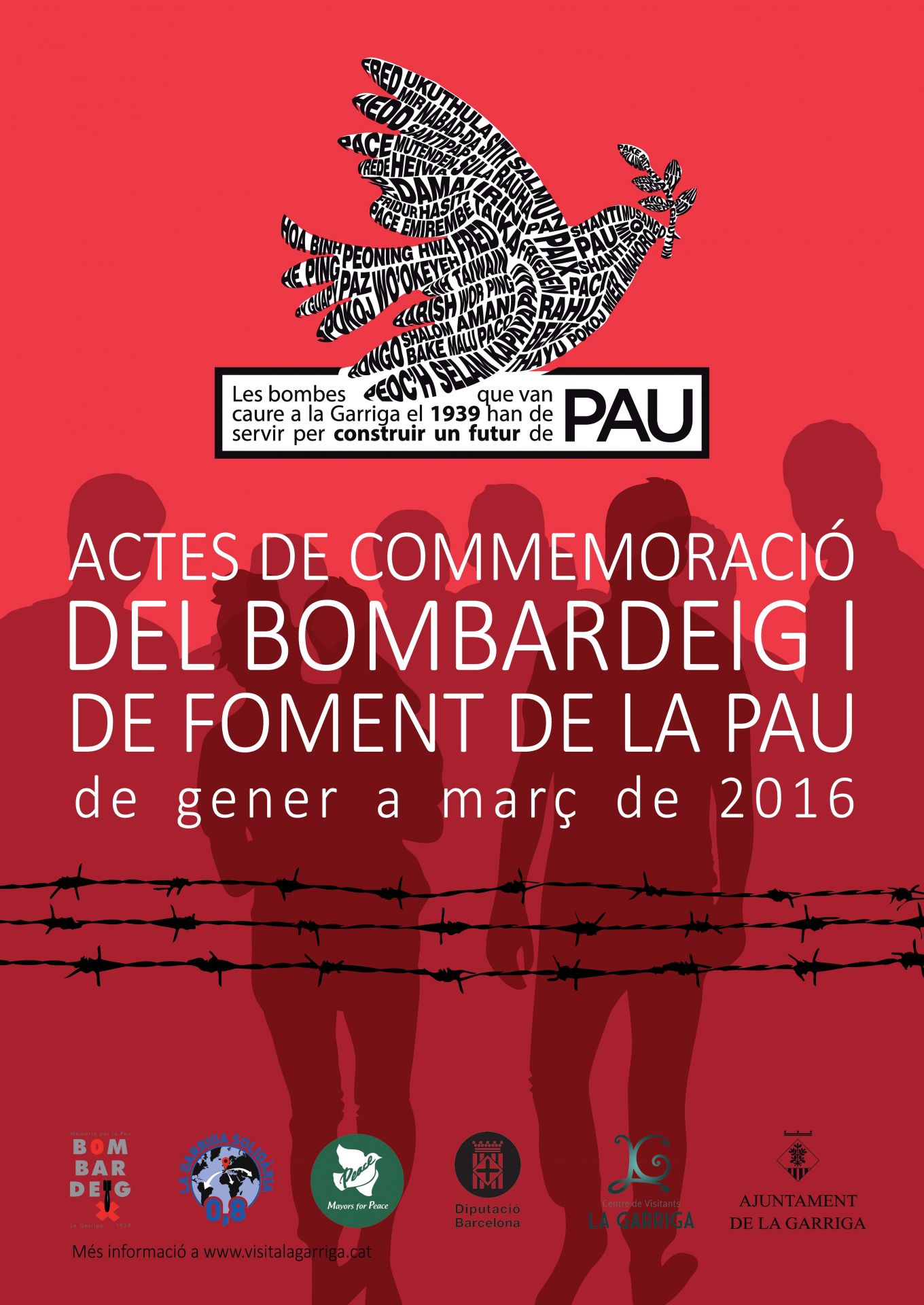 CommemoraciÃ³ del bombardeig a la Garriga 2016