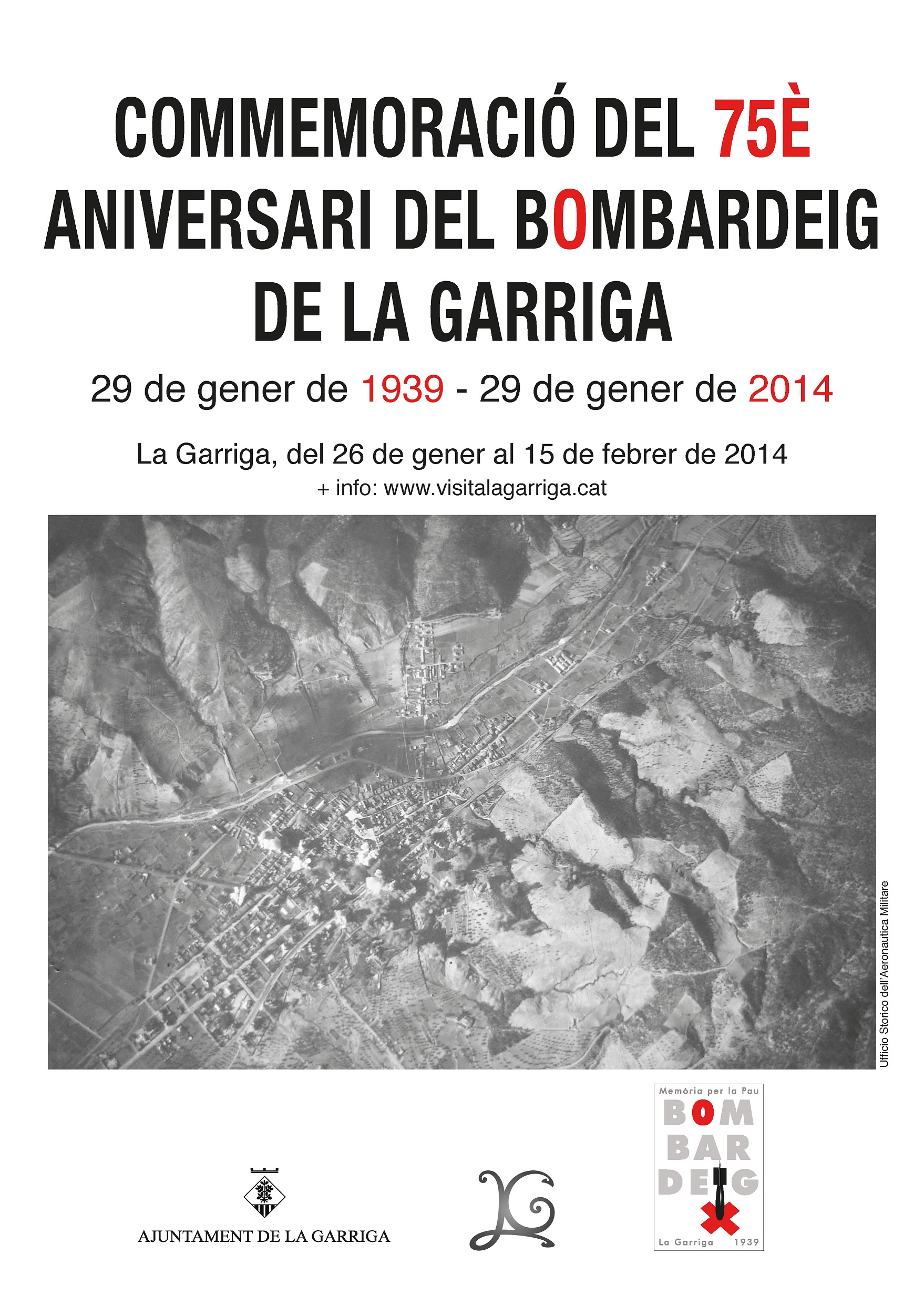 CommemoraciÃ³ del bombardeig a la Garriga 2014
